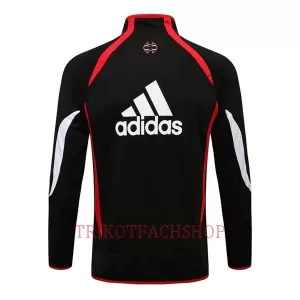 Manchester United Trainingsjackenanzüge 22/23 für Herren Schwarz-Weiß