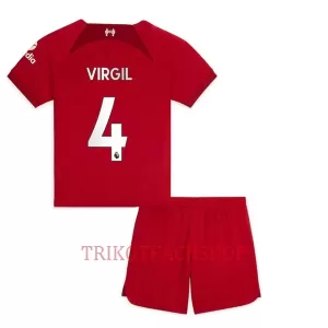Liverpool Virgil van Dijk 4 Heimtrikot 22/23 für Kinder Liverpool Virgil van Dijk 4 Heimtrikot 22/23 für Kinder