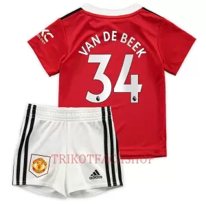 Manchester United Donny Van de Beek 34 Heimtrikot 22/23 für Kinder Manchester United Donny Van de Beek 34 Heimtrikot 22/23 für Kinder