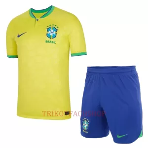 Brasilien Heimtrikot WM 2022 für Kinder
