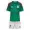 Mexiko Heimtrikot WM 2022 für Kinder