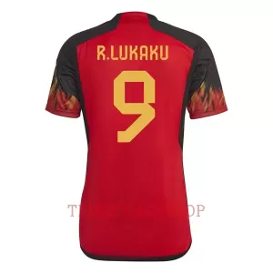 Belgien Romelu Lukaku 9 Heimtrikot WM 2022 für Herren Belgien Romelu Lukaku 9 Heimtrikot WM 2022 für Herren