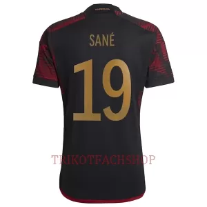 Deutschland Leroy Sane 19 Auswärtstrikot WM 2022 für Herren