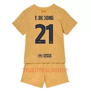 FC Barcelona Frenkie de Jong 21 Auswärtstrikot 22/23 für Kinder FC Barcelona Frenkie de Jong 21 Auswärtstrikot 22/23 für Kinder