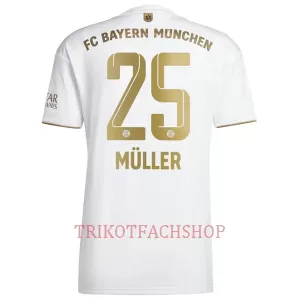 FC Bayern München Thomas Müller 25 Auswärtstrikot 22/23 für Herren FC Bayern München Thomas Müller 25 Auswärtstrikot 22/23 für Herren