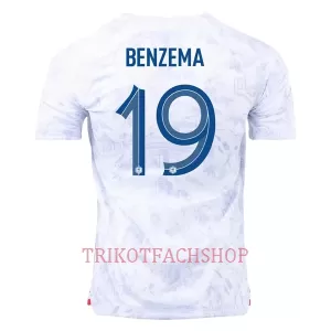 Frankreich Karim Benzema 19 Auswärtstrikot WM 2022 für Herren Frankreich Karim Benzema 19 Auswärtstrikot WM 2022 für Herren