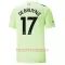 Manchester City Kevin De Bruyne 17 Ausweichtrikot 22/23 für Herren