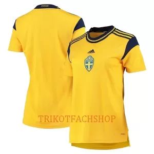 Schweden Heimtrikot Euro 2022 für Damen Schweden Heimtrikot Euro 2022 für Damen