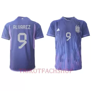 Argentinien Julián Álvarez 9 Auswärtstrikot WM 2022 für Herren Argentinien Julián Álvarez 9 Auswärtstrikot WM 2022 für Herren