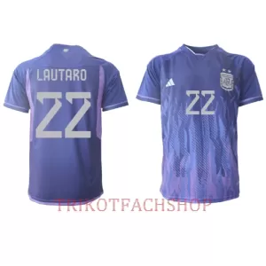 Argentinien Lautaro Martínez 22 Auswärtstrikot WM 2022 für Herren Argentinien Lautaro Martínez 22 Auswärtstrikot WM 2022 für Herren