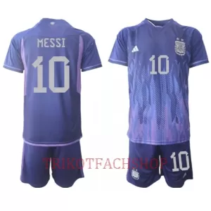 Argentinien Lionel Messi 10 Auswärtstrikot WM 2022 für Kinder Argentinien Lionel Messi 10 Auswärtstrikot WM 2022 für Kinder