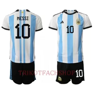 Argentinien Lionel Messi 10 Heimtrikot WM 2022 für Kinder Argentinien Lionel Messi 10 Heimtrikot WM 2022 für Kinder
