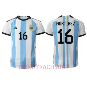 Argentinien Lisandro Martinez 16 Heimtrikot WM 2022 für Herren Argentinien Lisandro Martinez 16 Heimtrikot WM 2022 für Herren