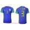Brasilien Thiago Silva 3 Auswärtstrikot WM 2022 für Herren