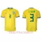 Brasilien Thiago Silva 3 Heimtrikot WM 2022 für Herren
