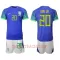 Brasilien Vinicius Junior 20 Auswärtstrikot WM 2022 für Kinder