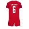 Dänemark Andreas Christensen 6 Heimtrikot WM 2022 für Kinder