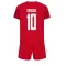 Dänemark Christian Eriksen 10 Heimtrikot WM 2022 für Kinder
