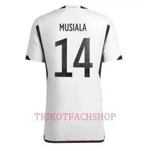 Deutschland Jamal Musiala 14 Heimtrikot WM 2022 für Herren Deutschland Jamal Musiala 14 Heimtrikot WM 2022 für Herren