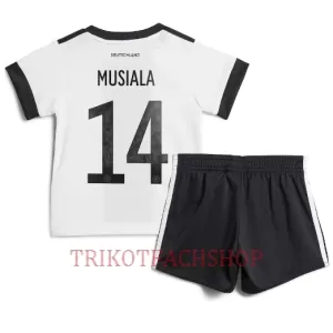 Deutschland Jamal Musiala 14 Heimtrikot WM 2022 für Kinder Deutschland Jamal Musiala 14 Heimtrikot WM 2022 für Kinder