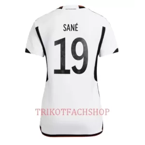 Deutschland Leroy Sané 19 Heimtrikot WM 2022 für Damen Deutschland Leroy Sané 19 Heimtrikot WM 2022 für Damen