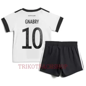 Deutschland Serge Gnabry 10 Heimtrikot WM 2022 für Kinder