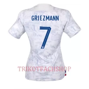 Frankreich Antoine Griezmann 7 Auswärtstrikot WM 2022 für Damen Frankreich Antoine Griezmann 7 Auswärtstrikot WM 2022 für Damen
