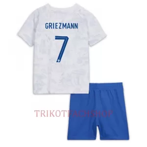 Frankreich Antoine Griezmann 7 Auswärtstrikot WM 2022 für Kinder Frankreich Antoine Griezmann 7 Auswärtstrikot WM 2022 für Kinder