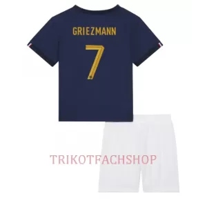 Frankreich Antoine Griezmann 7 Heimtrikot WM 2022 für Kinder Frankreich Antoine Griezmann 7 Heimtrikot WM 2022 für Kinder