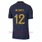 Frankreich Christopher Nkunku 12 Heimtrikot WM 2022 für Herren