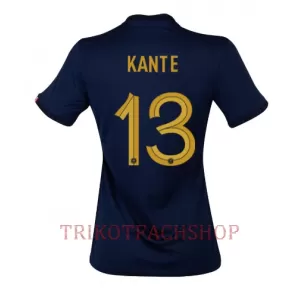 Frankreich N-Golo Kanté 13 Heimtrikot WM 2022 für Damen Frankreich N-Golo Kanté 13 Heimtrikot WM 2022 für Damen