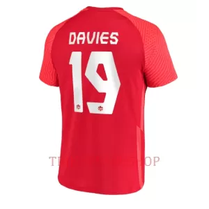 Kanada Alphonso Davies 19 Heimtrikot WM 2022 für Herren Kanada Alphonso Davies 19 Heimtrikot WM 2022 für Herren