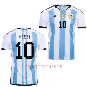 Argentinien 3 Star Lionel Messi 10 Heimtrikot WM 2022 für Herren Argentinien 3 Star Lionel Messi 10 Heimtrikot WM 2022 für Herren