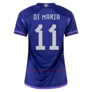 Argentinien Ángel Di María 11 Auswärtstrikot WM 2022 für Damen Argentinien Ángel Di María 11 Auswärtstrikot WM 2022 für Damen