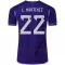 Argentinien L. MARTINEZ 22 Auswärtstrikot WM 2022 für Herren