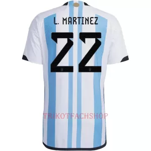 Argentinien L. MARTINEZ 22 Heimtrikot WM 2022 für Herren Argentinien L. MARTINEZ 22 Heimtrikot WM 2022 für Herren