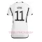 Deutschland Mario Gotze 11 Heimtrikot WM 2022 für Damen