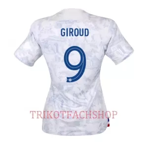 Frankreich Olivier Giroud 9 Auswärtstrikot WM 2022 für Damen