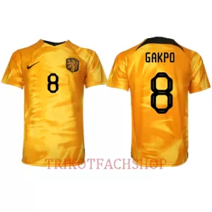 Niederlande Cody Gakpo 8 Heimtrikot WM 2022 für Herren Niederlande Cody Gakpo 8 Heimtrikot WM 2022 für Herren