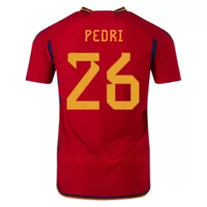 Spanien PEDRI 26 Heimtrikot WM 2022 für Herren Spanien PEDRI 26 Heimtrikot WM 2022 für Herren