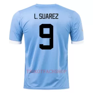 Uruguay Luis Suárez 9 Heimtrikot WM 2022 für Herren Uruguay Luis Suárez 9 Heimtrikot WM 2022 für Herren