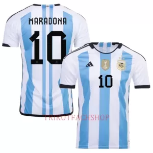 Argentinien 3 Star MARADONA 10 Heimtrikot WM 2022 für Herren Argentinien 3 Star MARADONA 10 Heimtrikot WM 2022 für Herren