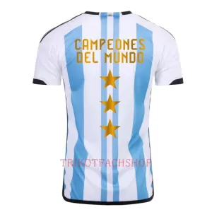 Champions Argentinien 3 Star Heimtrikot WM 2022 für Herren Champions Argentinien 3 Star Heimtrikot WM 2022 für Herren