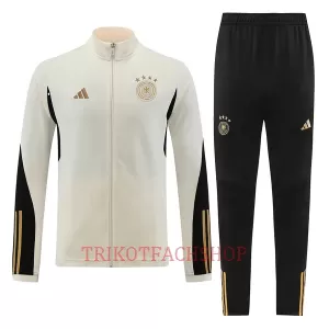 Deutschland Trainingsjackenanzüge 2022 für Herren Creme