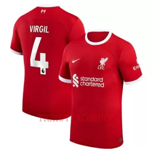 Liverpool Virgil van Dijk 4 Heimtrikot 23/24 für Herren Liverpool Virgil van Dijk 4 Heimtrikot 23/24 für Herren