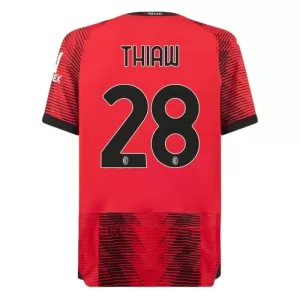 AC Milan Malick Thiaw 28 Heimtrikot 23/24 für Herren AC Milan Malick Thiaw 28 Heimtrikot 23/24 für Herren