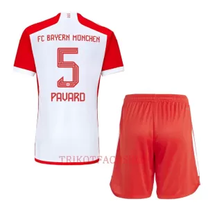 Bayern München Benjamin Pavard 5 Heimtrikot 23/24 für Kinder Bayern München Benjamin Pavard 5 Heimtrikot 23/24 für Kinder