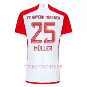 FC Bayern München Thomas Müller 25 Heimtrikot 23/24 für Herren FC Bayern München Thomas Müller 25 Heimtrikot 23/24 für Herren