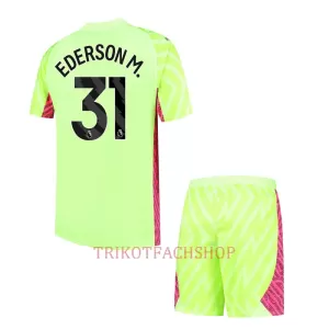 Manchester City Ederson Moraes Torwart Ausweichtrikot 23/24 für Kinder Manchester City Ederson Moraes Torwart Ausweichtrikot 23/24 für Kinder