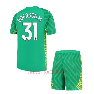 Manchester City Ederson Moraes Torwart Heimtrikot 23/24 für Kinder Manchester City Ederson Moraes Torwart Heimtrikot 23/24 für Kinder